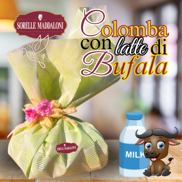 Colomba Pasquale con Latte di Bufala