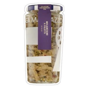 MELANZANE A FILETTI IN OLIO - 300 GR