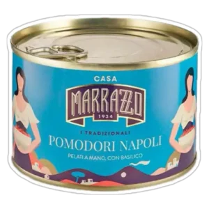 POMODORI PELATI NAPOLI CON BASILICO - 420 GR