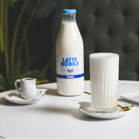 Latte Nobile Intero 1L Vetro