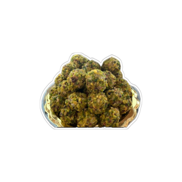 PROFITTEROLES GORGONZOLA E MIELE RICOPERTO GRANELLA DI PISTACCHIO