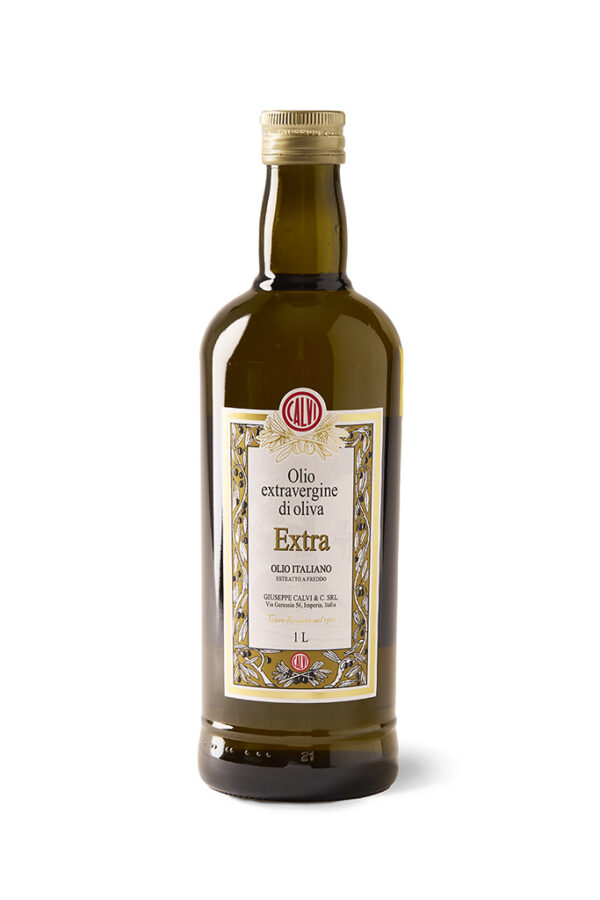 OLIO EXTRAVERGINE QUADRO “EXTRA” 1 LT – ITALIANO