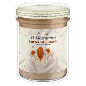 CREMA AL GUSTO LATTE E MANDORLE