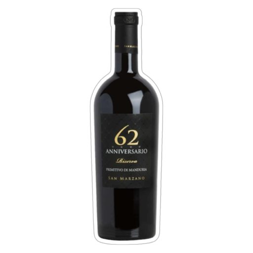 PRIMITIVO DI MANDURIA 62 ANNIVERSARIO RISERVA-750ml